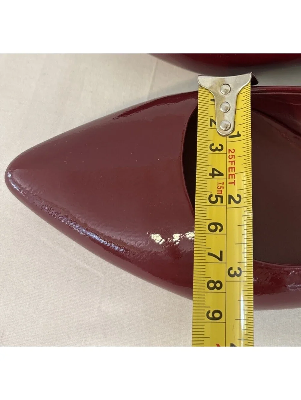 Brooks Brothers Patent Leather Deep Wine Red/ Burgundy Red Women’s Shoes Size 9